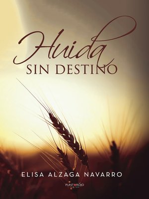 cover image of Huida sin destino